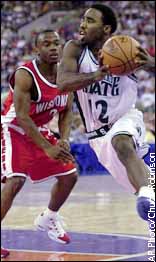 Mateen Cleaves and Tavon Davis